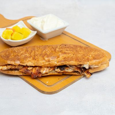 French bread chicken sandwich