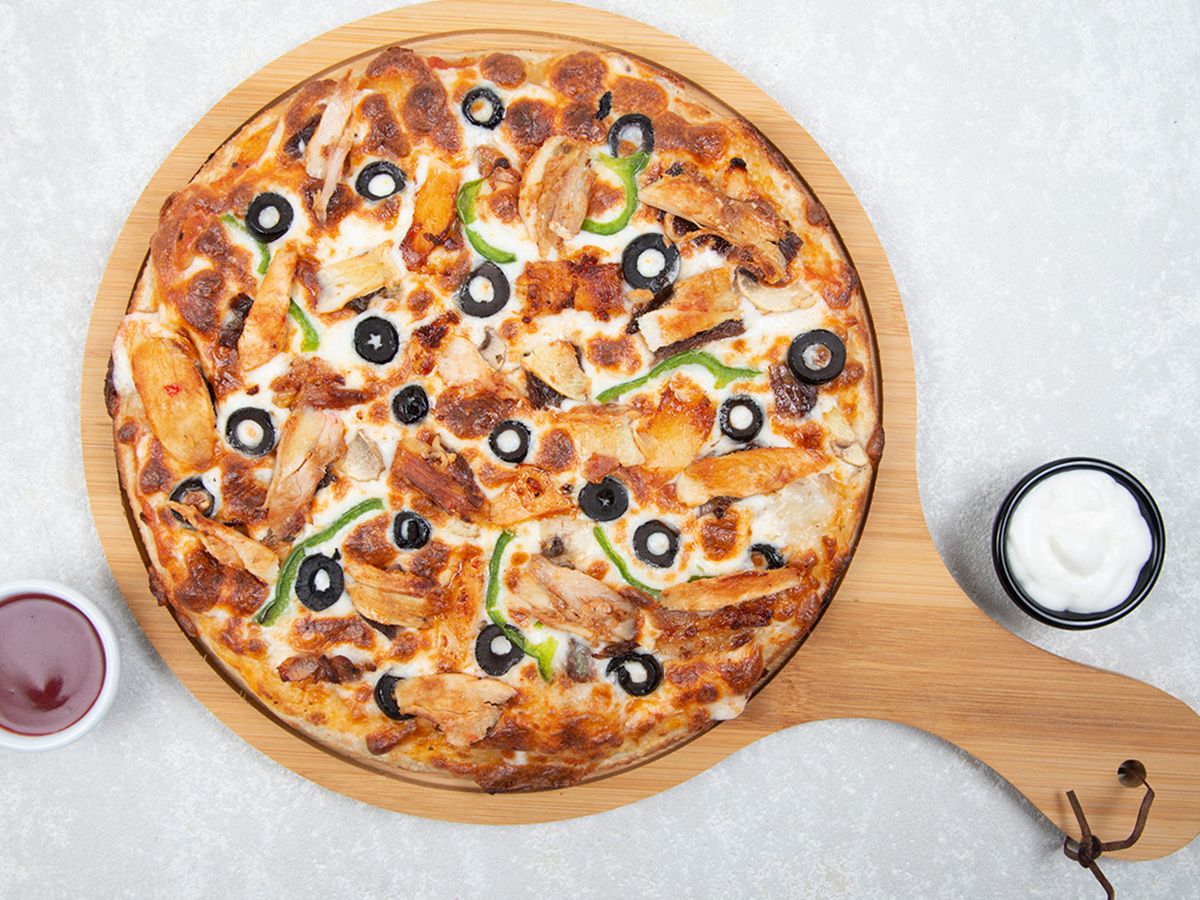 Chicken shawarma Pizza