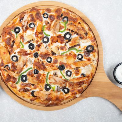 Chicken Shawerma Pizza