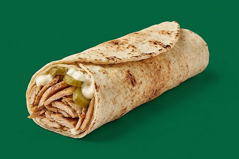 Chicken Shawarma Syrian Bread