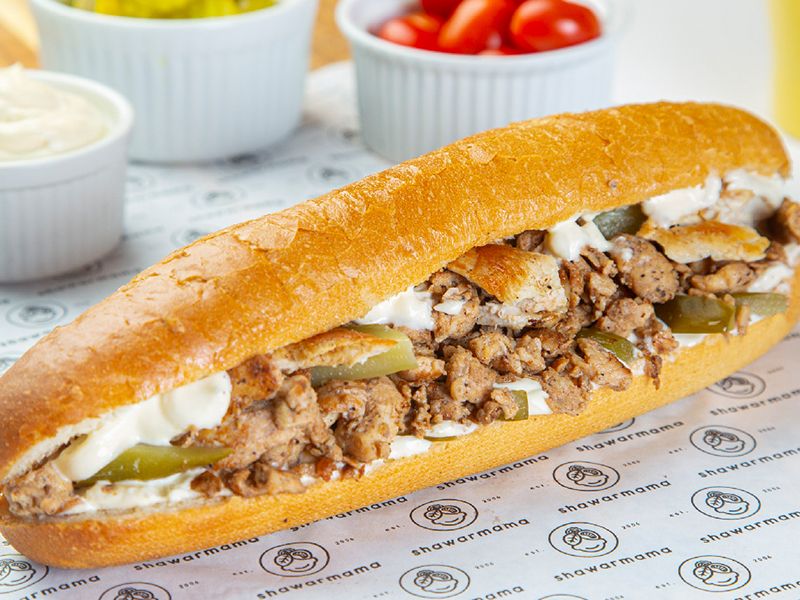 Chicken Shawarma Soft Baguette