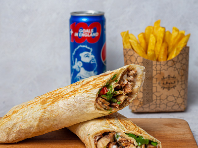 Chicken Shawerma Combo Sandwich