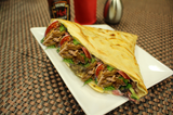 Chicken Shawerma Crepe