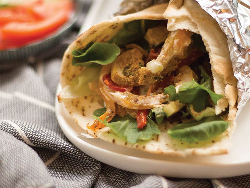 Chicken Shawarma Crepe