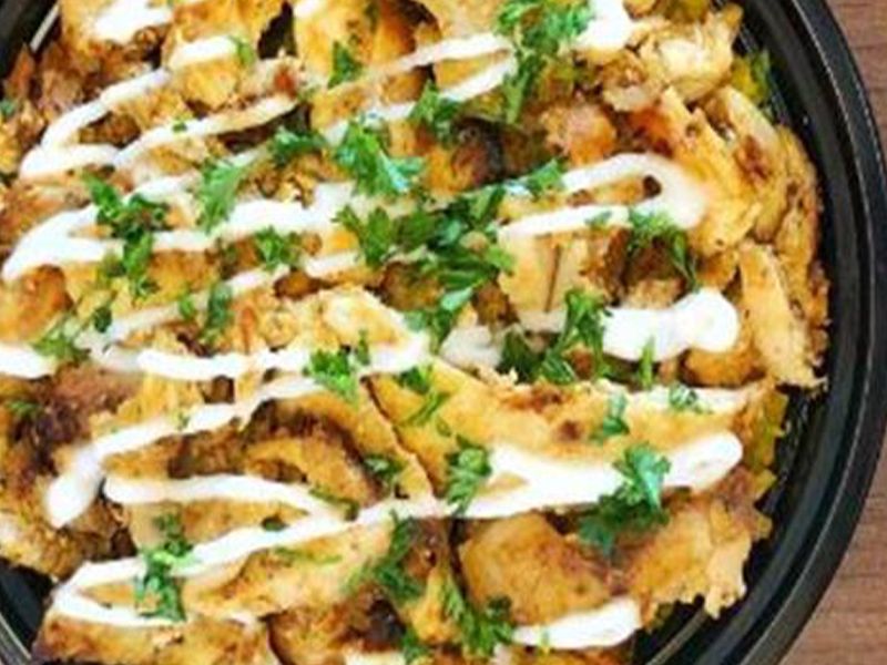 Chicken Shawerma Fatteh