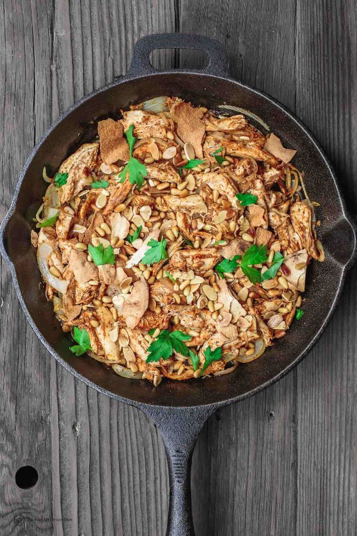 Chicken Shawerma Fatteh
