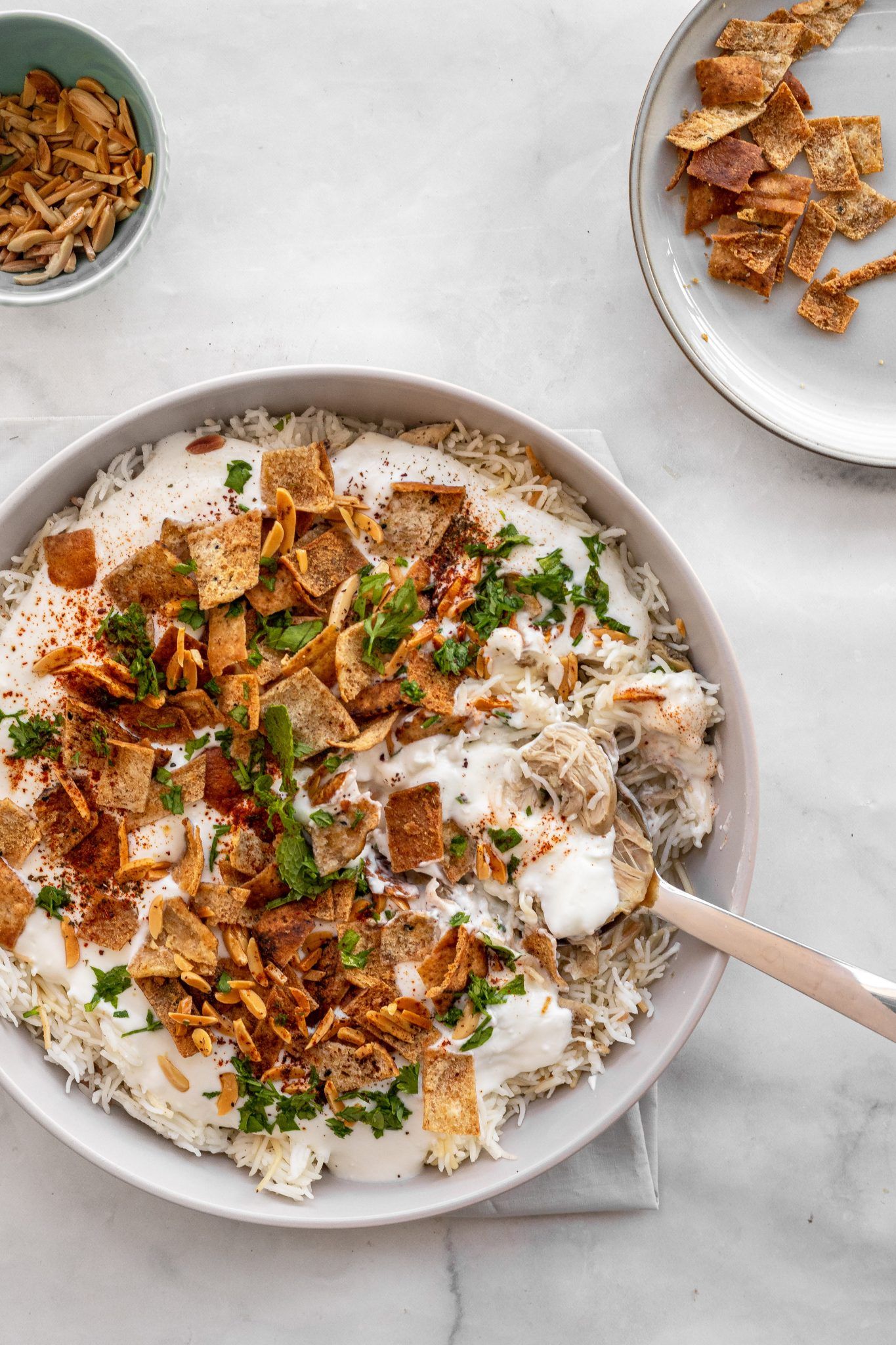 Fatteh With Veal Shank Platter