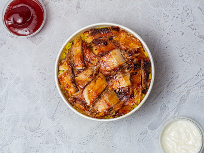 Chicken Shawerma Fatteh