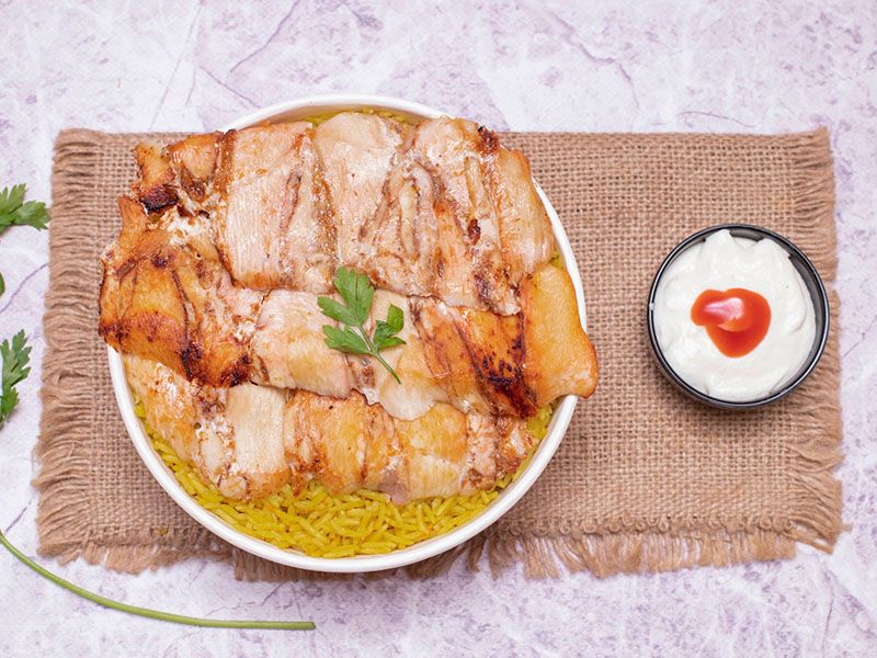 Chicken Shawerma Fatteh