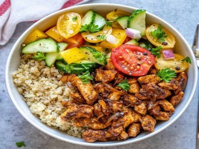 Quarter Kilo Chicken Shawerma Meal