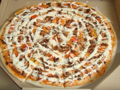 Chicken Shawerma Oriental Pizza