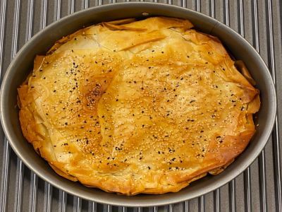 Chicken Shawerma Pie