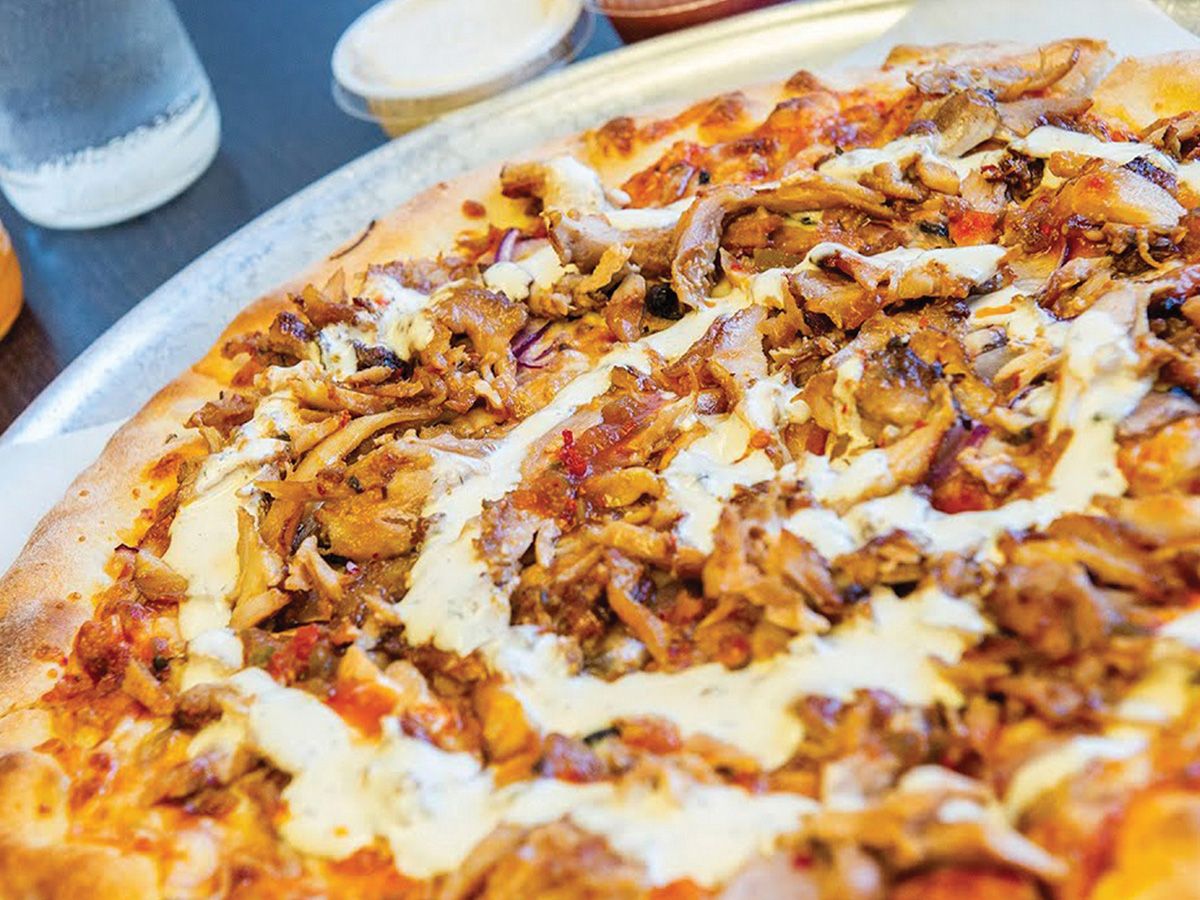 Chicken Shawarma Pizza