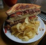 Chicken Shawerma Shami Sandwich