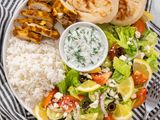 Mexican Chicken Shawarma Platter