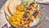 1/2 Chicken Shish And Rice
