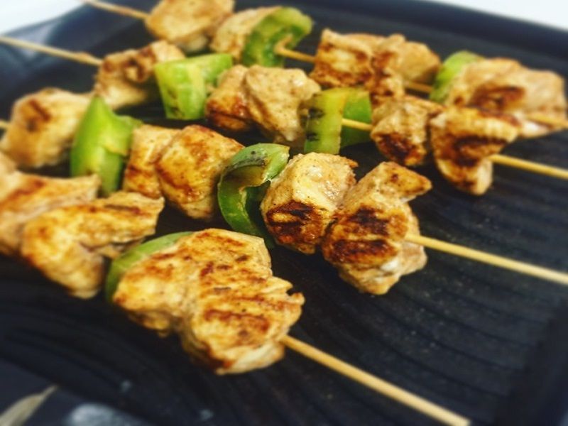 Chicken Shish Tawook Pan