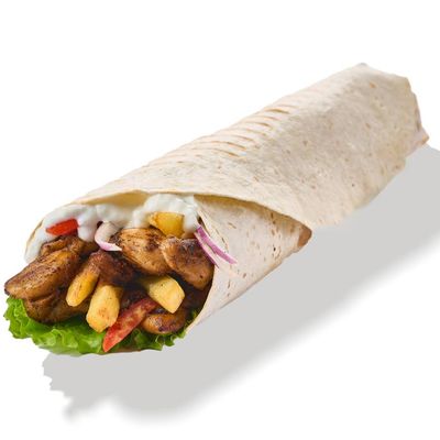 Chicken Souvlaki Wrap