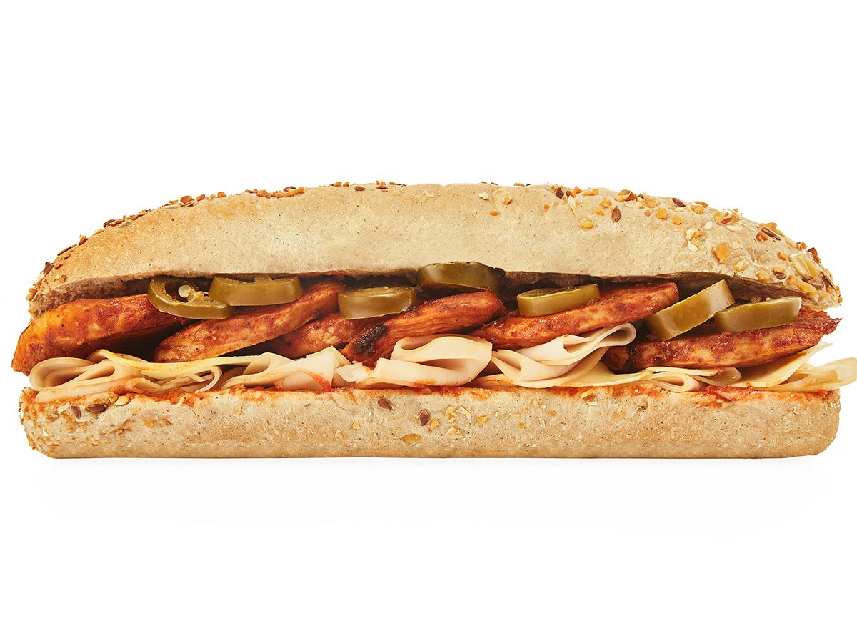 Chicken Sriracha Sandwich Brown