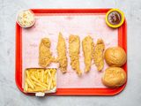 Chicken Strips Dinner Box Meal