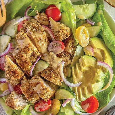 Chicken Strips Salad