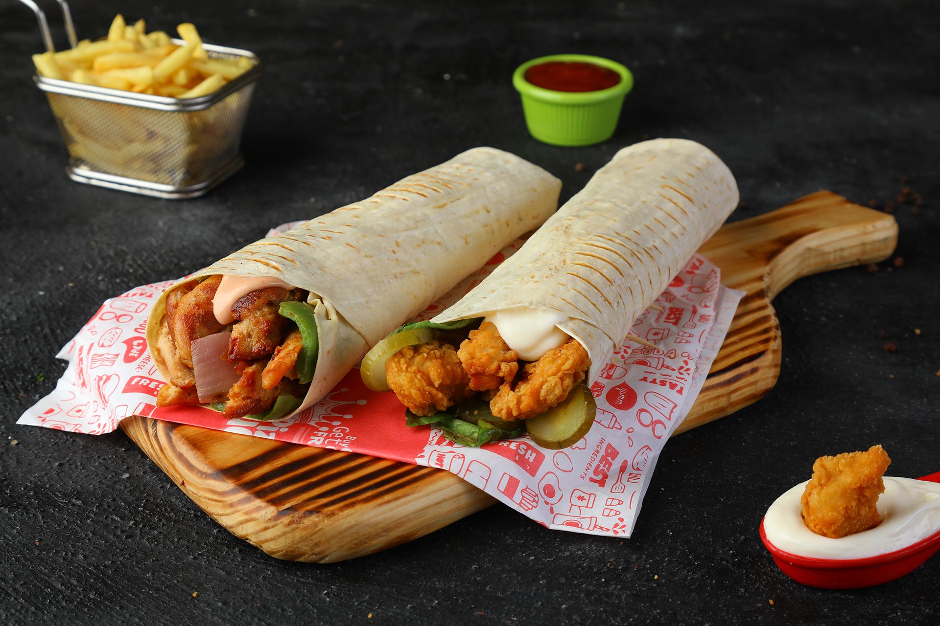 Chicken Fajita Tortilla Wrap