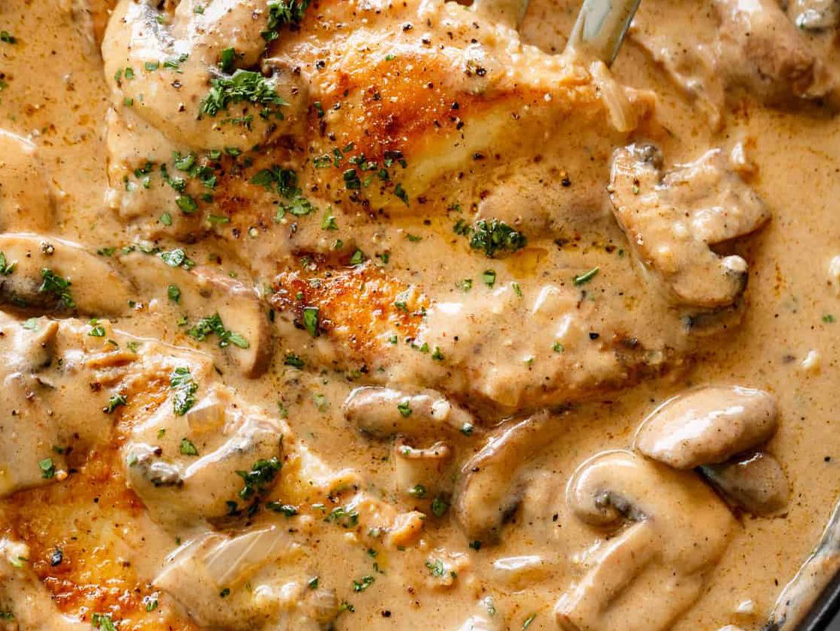 Chicken Stroganoff