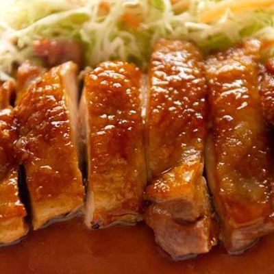 طبق دجاج ترياكي ياباني