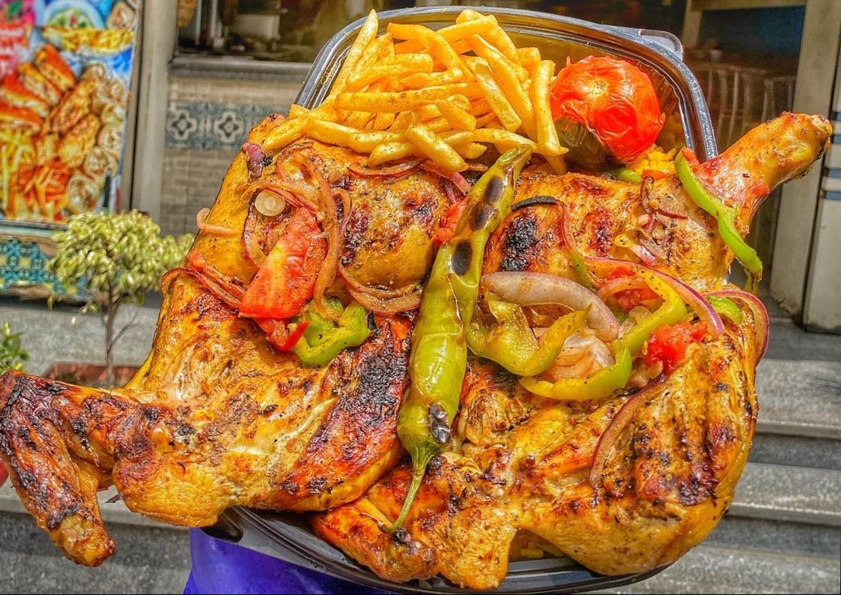 Chicken With Bone With Rice