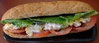 Chicken With Corn Sandwich