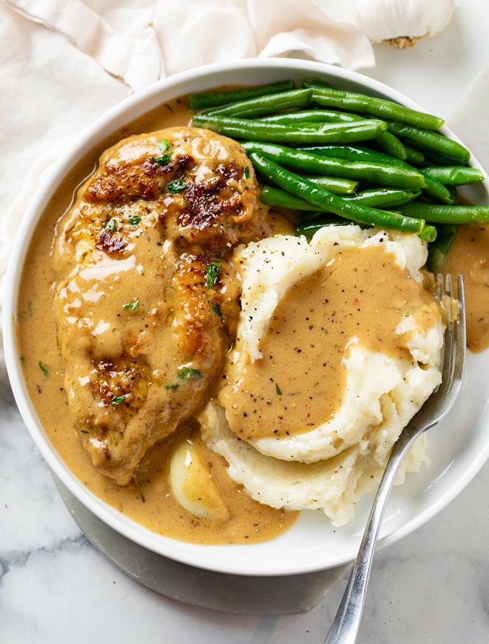 Chicken With Cream Platter