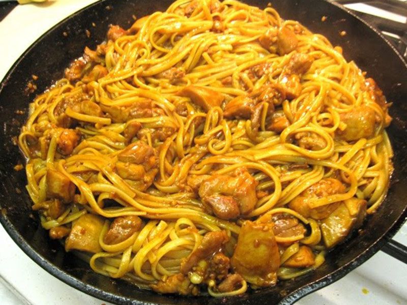 Curry Chicken Pasta