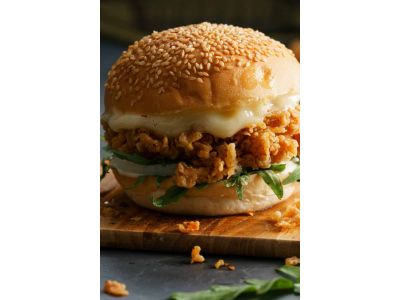 Chicken Zinger With Cheese Sandwich