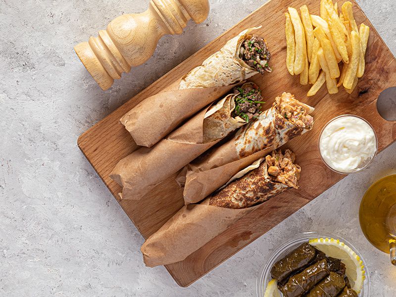 Meat Shawerma Sandwich