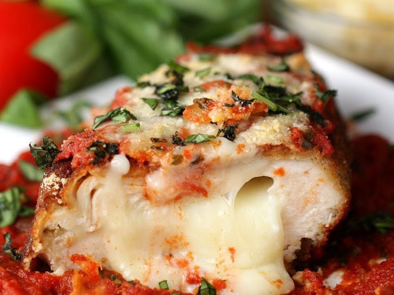 Chicken and cheese