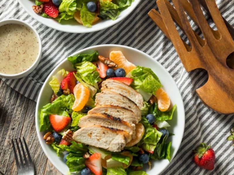 Chicken Almond Salad