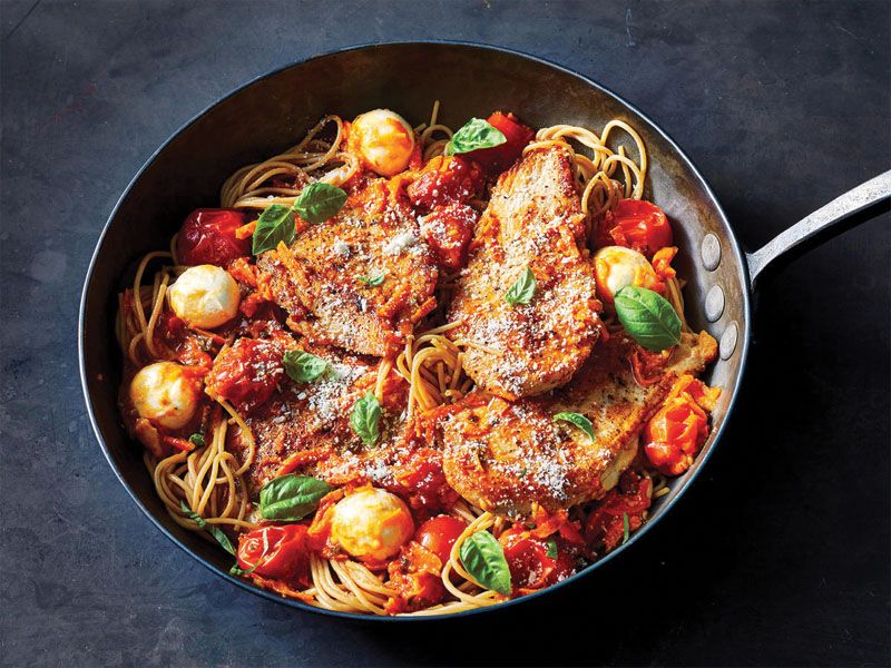Chicken And Basil Pasta