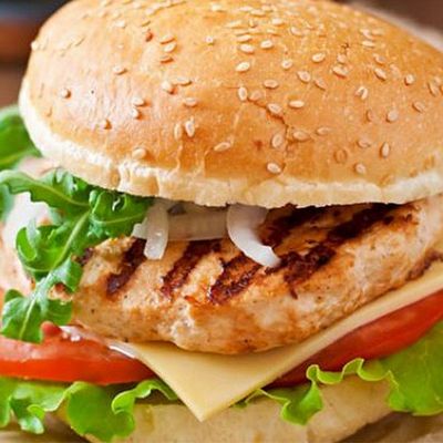 Chicken Burger Saj