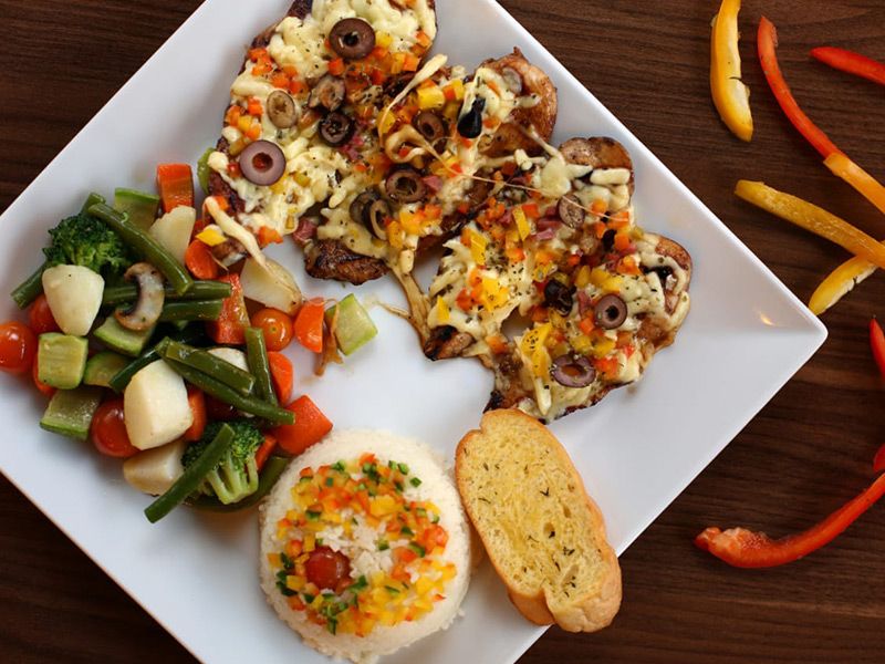 Chicken Milano Platter