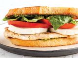 Chicken mozzarella sandwich