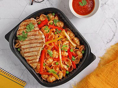 Pasta With Chicken Salad