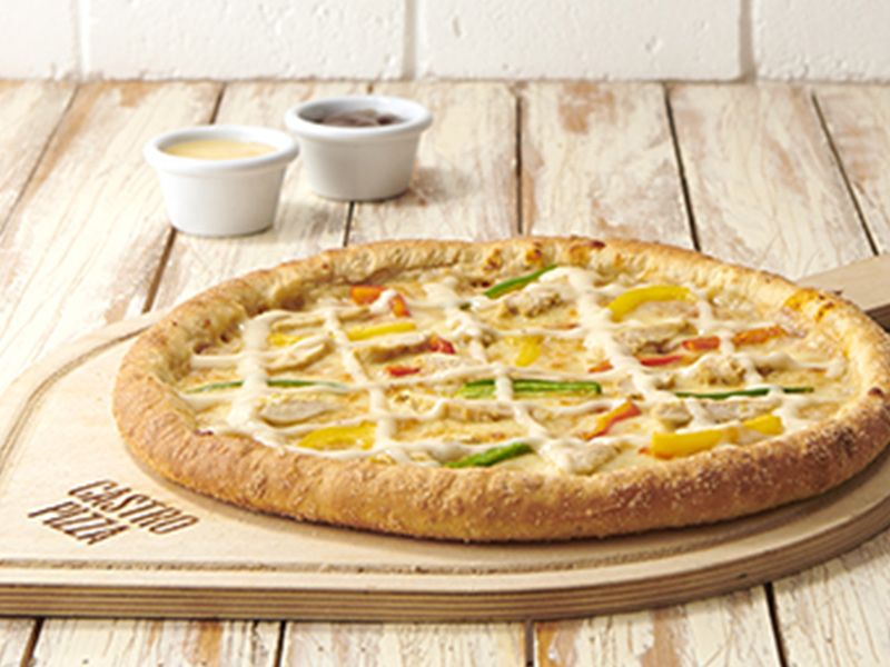 Chicken With Ranch Sauce Pizza
