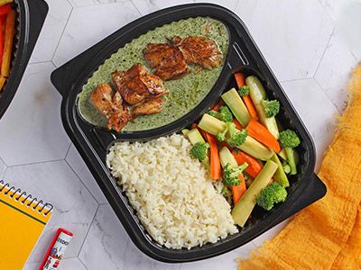 Chicken Roll With Basil Sauce Platter