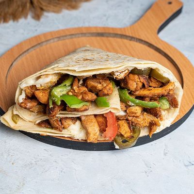 Chicken Shawerma Crepe