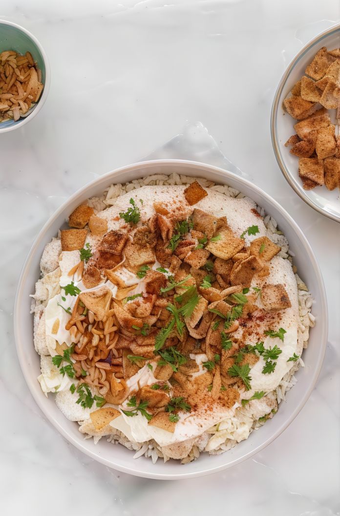Large Mix Shawarma Fatteh