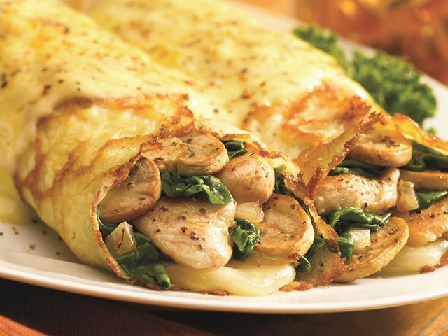 Chicken Shawerma Crepe