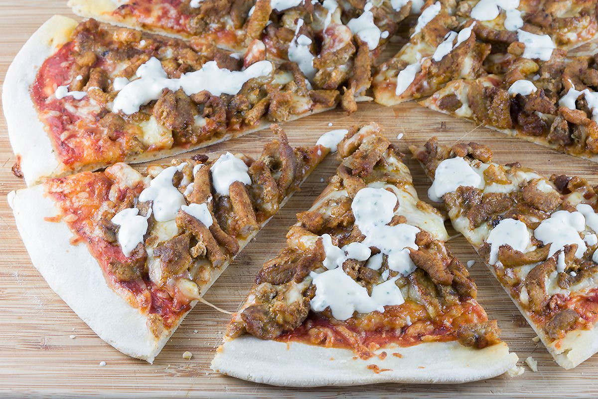 Chicken Shawarma Pizza