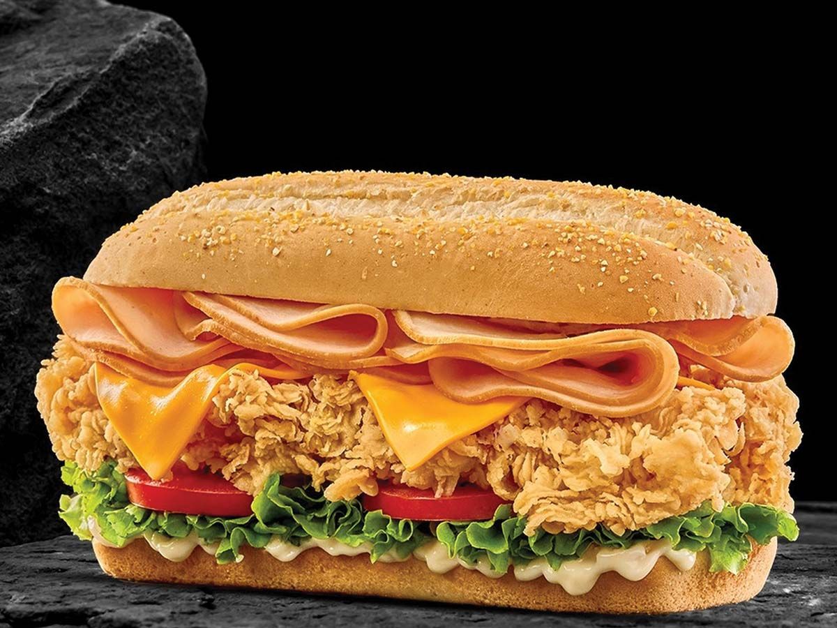 Chicken super supreme sandwich