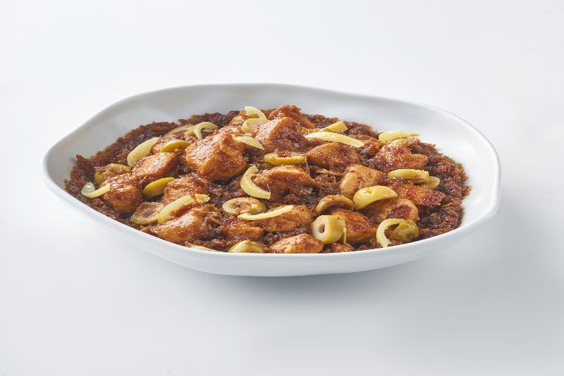 Chicken tajine with lemon & olives