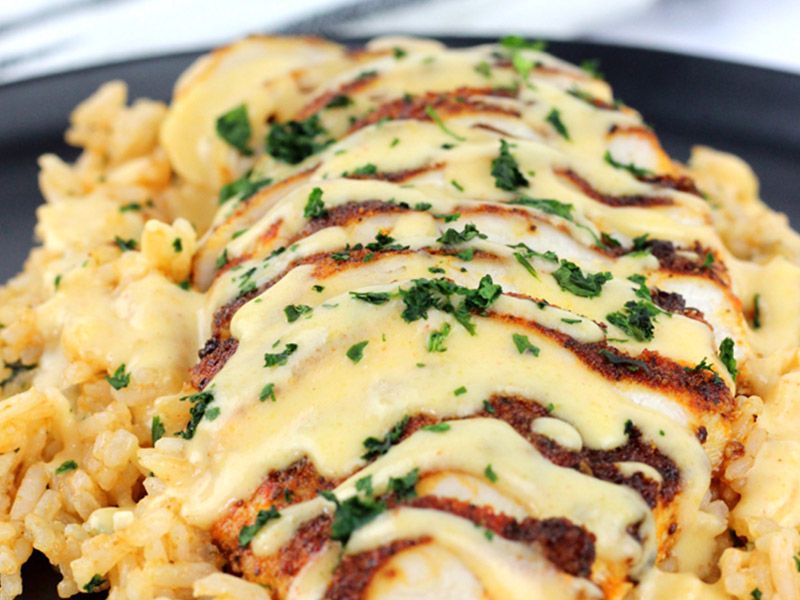 Chicken With Mix Cheese Platter
